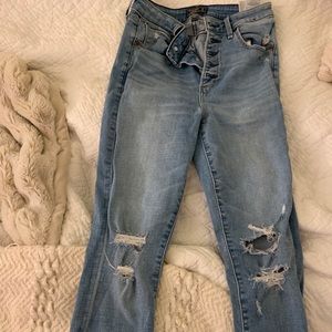 abercrombie curve love jeans!